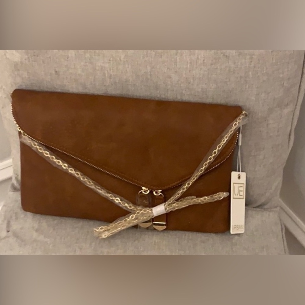 Brand new with tags envelope clutch/cross body urban collections, vegan
